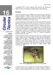 Thumbnail de Armadilha PET para captura de adultos de moscas-das-frutas em pomares comerciais e domésticos.