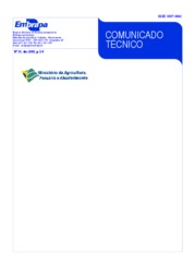 Thumbnail de Potencial de genótipos de Pennisetum purpureum para a alta produção de biomassa e eficiência da fixação biológica de nitrogênio (FBN).