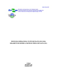 Thumbnail de Protocolo operacional de cultivo de planta-isca para isolamento de rizóbio a partir de nódulo de planta-isca.