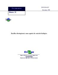 Thumbnail de Bacillus thuringiensis como agente de controle biológico.