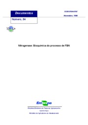 Thumbnail de Nitrogenase: Bioquímica do processo de FBN.