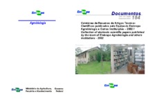 Thumbnail de Coletânea de resumos de artigos técnico-científicos publicados pela equipe da Embrapa Agrobiologia e outras instituições-2002 / Collection of abstracts scientific papers published by the team of Embrapa Agrobiologia and others institutions-2002.