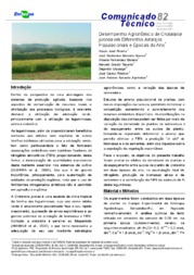 Thumbnail de Desempenho agronômico de Crotalaria juncea em diferentes arranjos populacionais e épocas do ano.
