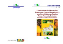 Thumbnail de Levantamento de moscas-das-frutas, suas plantas hospedeiras e seus parasitóides nas regiões norte, noroeste, baixadas litorâneas e sul fluminense.
