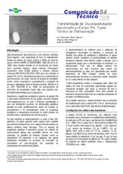 Thumbnail de Transformação de Gluconacetobacter diazotrophicus estirpe PAL 5 pela técnica de eletroporação.