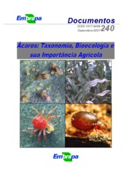 Thumbnail de Ácaros: taxonomia, bioecologia e sua importância agrícola.