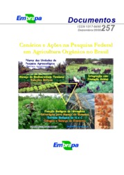 Thumbnail de Cenários e ações na pesquisa federal em agricultura orgânica no Brasil.