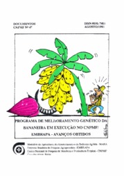 Thumbnail de Programa de melhoramento genético da bananeira em execução no CNPMF/EMBRAPA - Avanços obtidos.