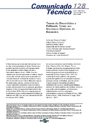Thumbnail de Teores de flavonóides e polifenóis totais em genótipos diplóides de bananeira.