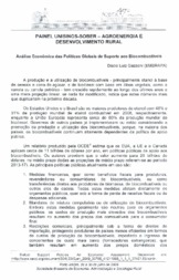 Thumbnail de Análise econômica das políticas globais de suporte aos biocombustíveis.