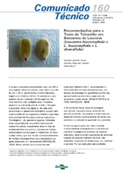 Thumbnail de Recomendações para o teste de tetrazólio em sementes de leucena (Leucaena leucocephala e L. leucocephala x L. diversifolia).