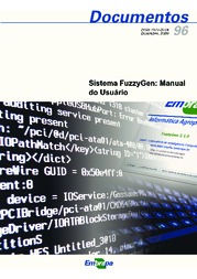 Thumbnail de Sistema FuzzyGen: manual do usuário.