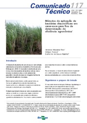 Thumbnail de Métodos de aplicação de bactérias diazotróficas em cana-soca para fins de determinação da eficiência agronômica.