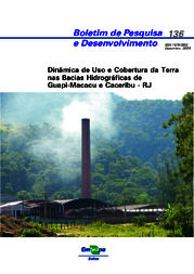 Thumbnail de Dinâmica de uso e cobertura da terra nas bacias hidrográficas de Guapi-Macacu e Caceribu - RJ.