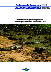 Thumbnail de Zoneamento agroecológico do Município de Porto Murtinho - MS.