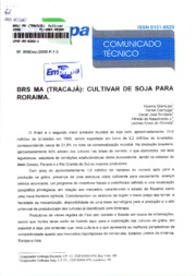 Thumbnail de BRS MA (TRACAJÁ): Cultivar de soja para Roraima.