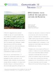 Thumbnail de BRS Celeste: nova cultivar de soja para o cerrado de Roraima.