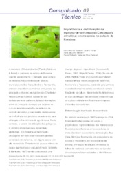Thumbnail de Importância e distribuição da mancha-de-cercospora (cercospora citrullina) em melancia no estado de Roraima.