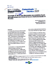 Thumbnail de Fenologia do mirixi-caju [Byrsonima coccolobifolia Kunth. (Malpighiaceae)] em áreas de savana aberta do estado de Roraima.