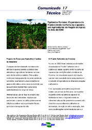 Thumbnail de Tipitamba Roraima: Experiência do plantio direto na palha da capoeira por agricultores da região do Apiaú no ano de 2006.