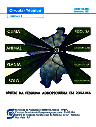 Thumbnail de Síntese da pesquisa agropecuária em Roraima.