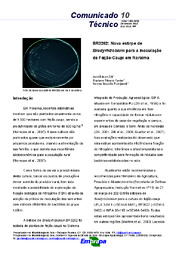 Thumbnail de BR 3262: Nova estirpe de Bradyrhizobium para a Inoculação de Feijão-Caupi em Roraima.