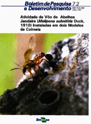 Thumbnail de Atividade de vôo de abelhas jandaíra (Melipona subnitida Ducke, 1910) instaladas em dois modelos de colméia.