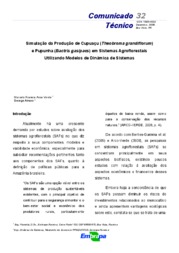 Thumbnail de Simulação da Produção de Cupuaçu (Theobroma grandiflorum) e Pupunha (Bactris gasipaes) em Sistemas Agroflorestais Utilizando Modelos de Dinâmica de Sistemas.