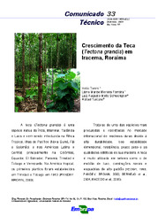 Thumbnail de Crescimento da teca (Tectona grandis) em Iracema, Roraima.