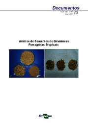 Thumbnail de Análise de semente de gramíneas forrageiras tropicais.