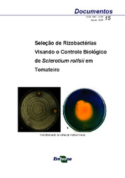 Thumbnail de Seleção de Rizobactérias Visando o Controle Biológico de Sclerotium rolfsii em Tomateiro.