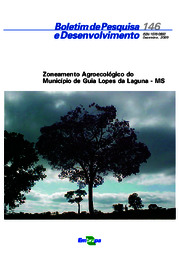 Thumbnail de Zoneamento agroecológico do município de Guia Lopes da Laguna - MS.
