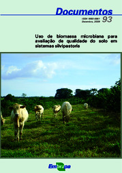 Thumbnail de Uso de biomassa microbiana para avaliação de qualidade do solo em sistemas silvipastoris.