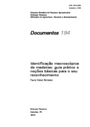 Thumbnail de Identificação macroscópica de madeiras: guia prático e noções básicas para o seu reconhecimento.
