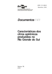 Thumbnail de Características dos citros apirênicos produzidos no Rio Grande do Sul.
