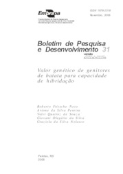 Thumbnail de Valor genético de genitores de batata para capacidade de hibridação.