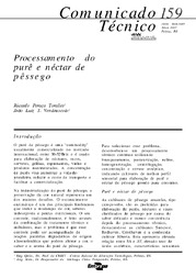 Thumbnail de Processamento do purê e néctar de pêssego.