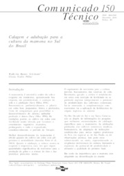 Thumbnail de Calagem e adubação para a cultura da mamona no Sul do Brasil.