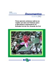 Thumbnail de Flora apícola arbórea nativa na região serrana de Pelotas para a apicultura sustentável na Metade Sul do Rio Grande do Sul.