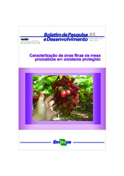 Thumbnail de Caracterização de uvas finas de mesa produzidas em ambiente protegido.
