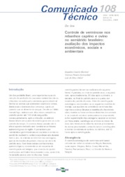 Thumbnail de Controle de verminose nos rebanhos caprino e ovino no semiárido brasileiro: avaliação dos impactos econômicos, sociais e ambientais.