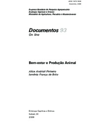 Thumbnail de Bem-estar e produção animal.