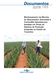 Thumbnail de Monitoramento da murcha do abacaxizeiro associado à cochonilha Dysmicoccus brevipes em áreas de sistema de produção integrada no Estado do Tocantins.