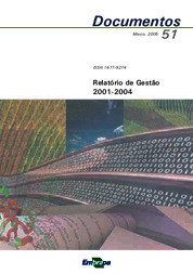 Thumbnail de Relatório de gestão 2001-2004.