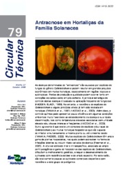 Thumbnail de Antracnose em hortaliças da família solanaceae.