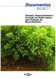 Thumbnail de Pesquisa, desenvolvimento e inovação em pinhão-manso para produção de biocombustíveis.