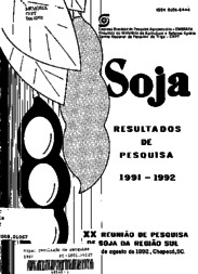 Thumbnail de Soja: resultados de pesquisa 1991-1992.