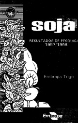 Thumbnail de Soja: resultados de pesquisa 1997/1998.