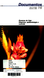 Thumbnail de Doenças de soja: diagnose, epidemiologia e controle.