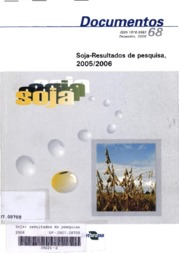 Thumbnail de Soja: resultados de pesquisa 2005/2006.